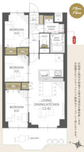 洋伸小豆沢公園マンション204号室